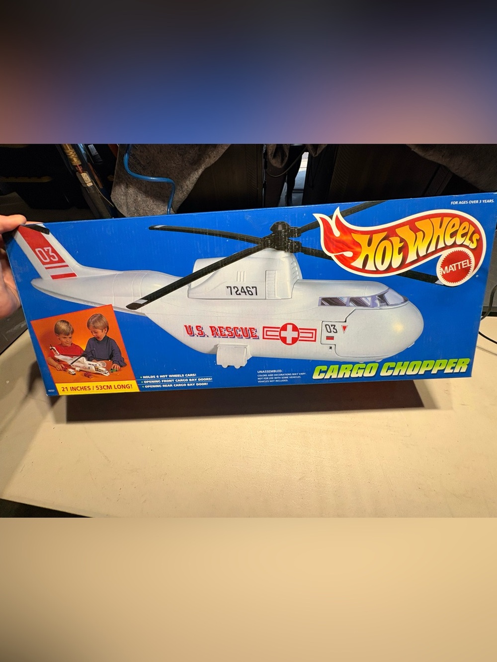 Vintage Hot Wheels Cargo Chopper NIB